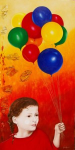 Les ballons (60X120)            