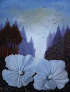 Les deux fleurs (27X35)