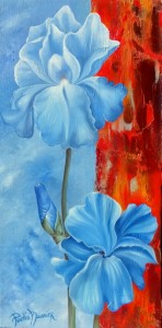 Les iris d'Annie (20X40)   