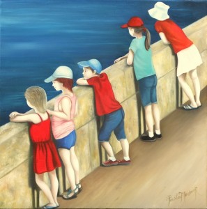 Sur le pont 2 (30X30)      